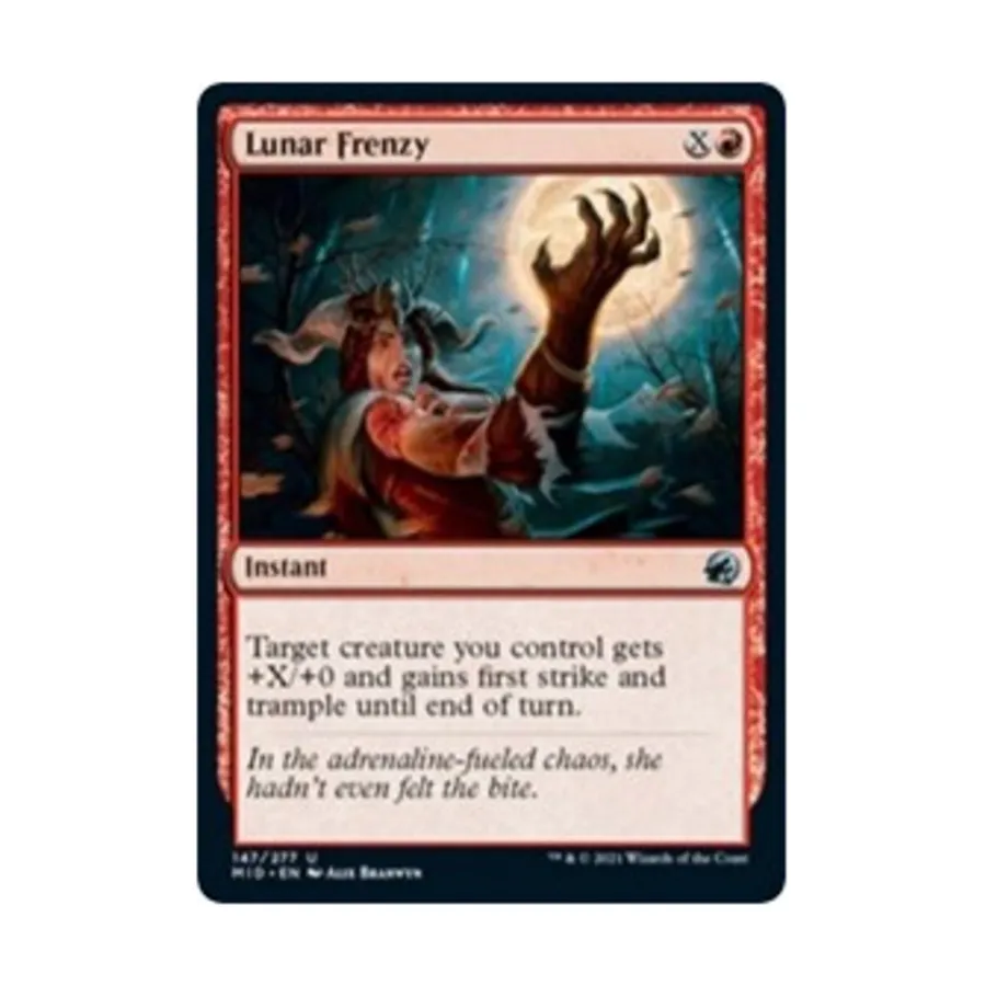 CCG Лунное безумие (U), MTG - Innistrad - Midnight Hunt
CCG Лунное безумие (U), MTG - Innistrad - Midnight Hunt