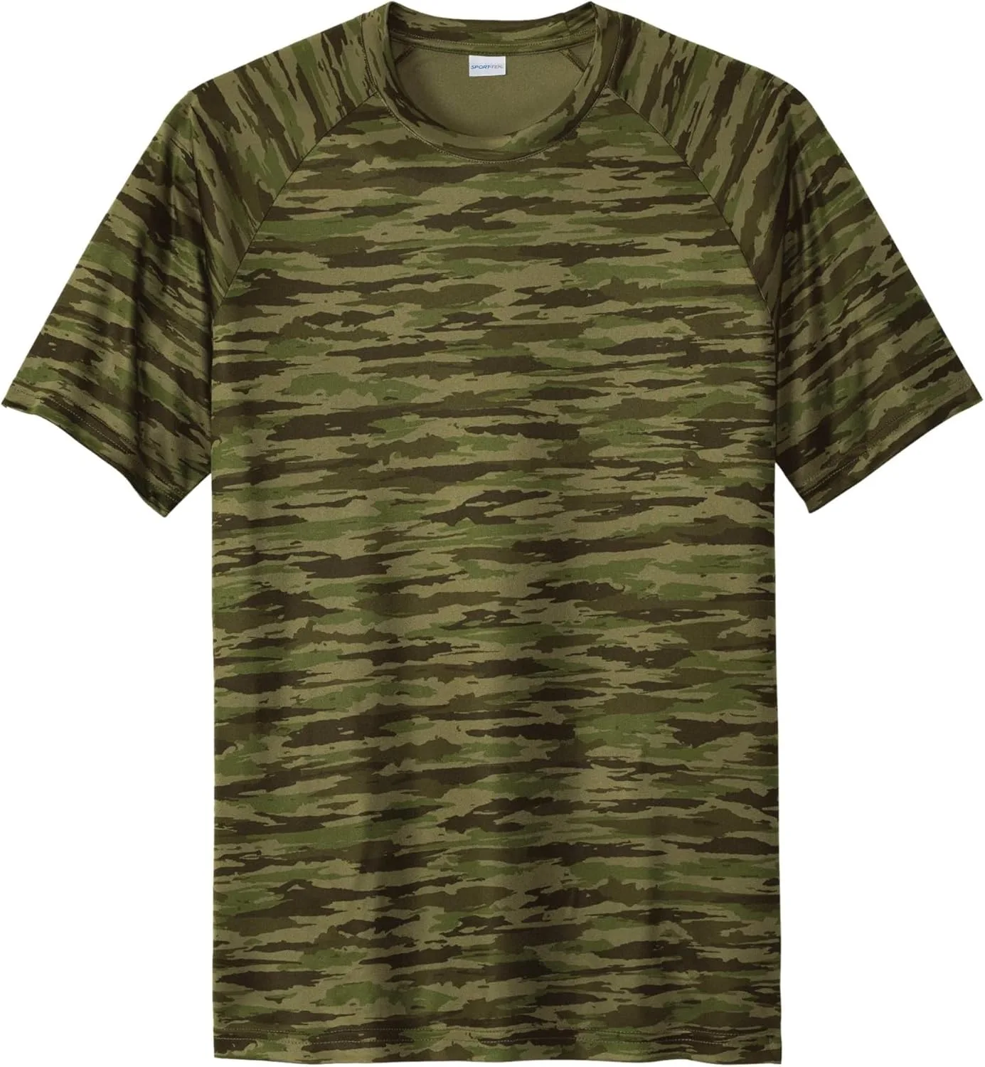 SPORT-TEK Unisex Drift Camo Tee | футболка для тренировок с камуфляжным принтом
SPORT-TEK Unisex Drift Camo Tee | футболка для тренировок с камуфляжным принтом