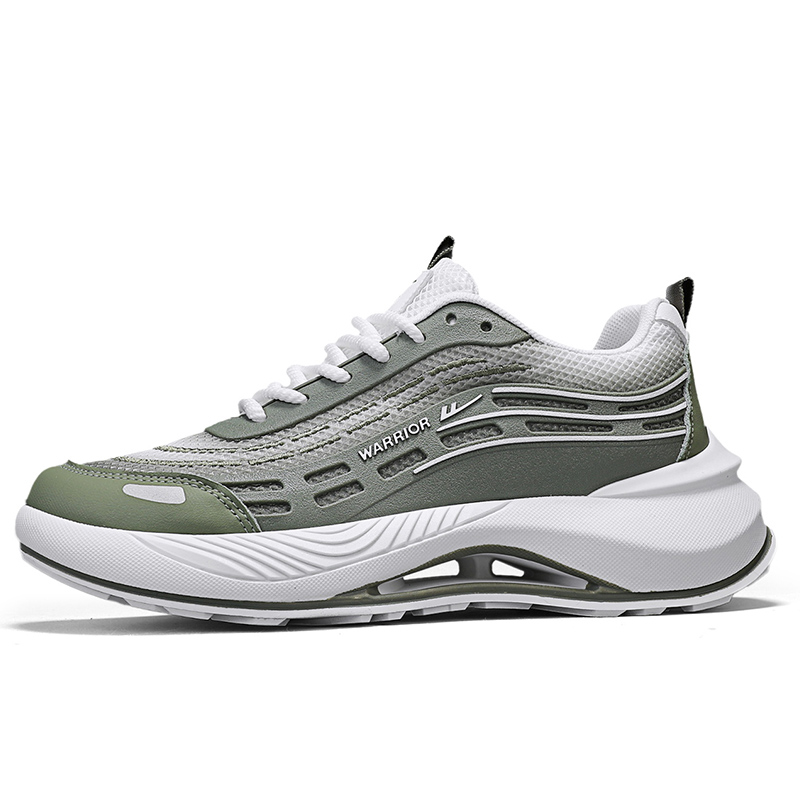 WARRIOR Легкие повседневные кроссовки с низким верхом, увеличивающие рост, мужские, зелено-бежевого цвета
WARRIOR Легкие повседневные кроссовки с низким верхом, увеличивающие рост, мужские, зелено-бежевого цвета