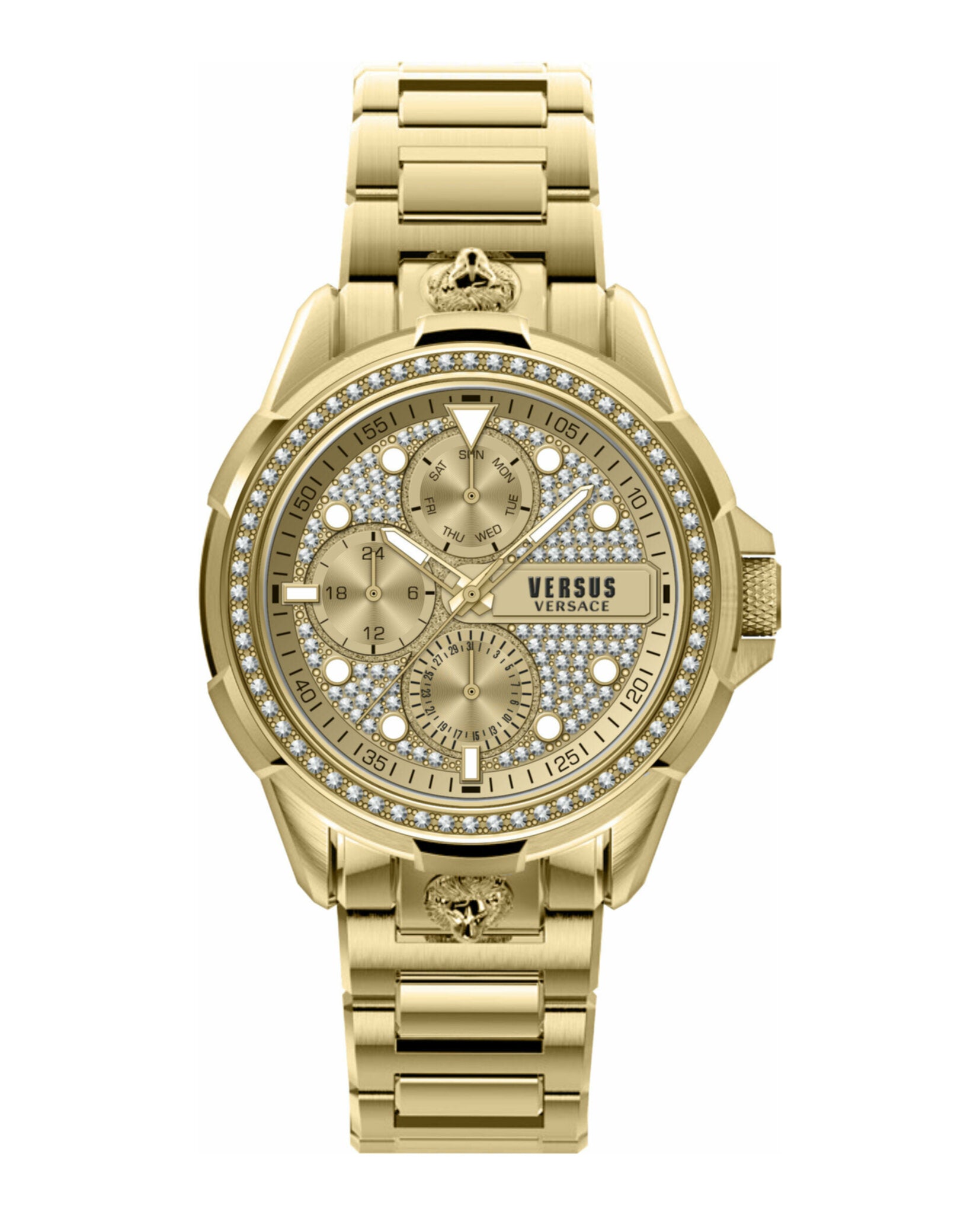 Часы с браслетом Crystal 6e Arrondissement Versus Versace, золотой/золотой/золотой
Часы с браслетом Crystal 6e Arrondissement Versus Versace, золотой/золотой/золотой