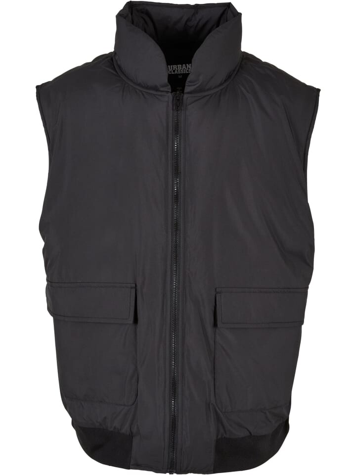 Утепленный жилет Urban Classics, черный
Утепленный жилет Urban Classics, черный