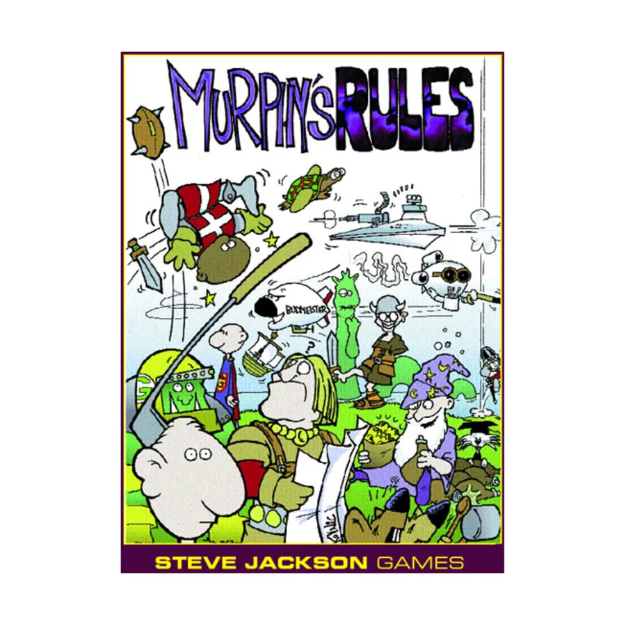 Murphy's Rules (2nd Edition), Miscellaneous (Steve Jackson Games), мягкая обложка
Murphy's Rules (2nd Edition), Miscellaneous (Steve Jackson Games), мягкая обложка