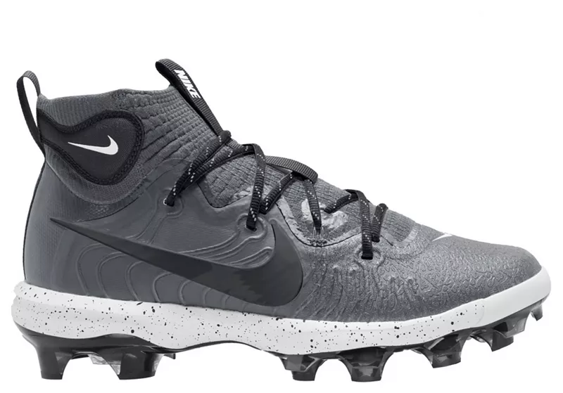 Мужские бейсбольные бутсы Nike Alpha Huarache NXT из ТПУ, серый/черный
Мужские бейсбольные бутсы Nike Alpha Huarache NXT из ТПУ, серый/черный