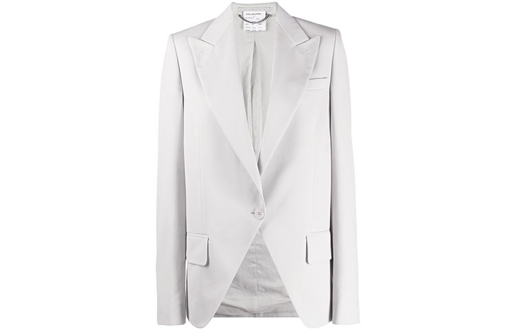 Stella McCartney Приталенный блейзер Линдси, Gray White
Stella McCartney Приталенный блейзер Линдси, Gray White