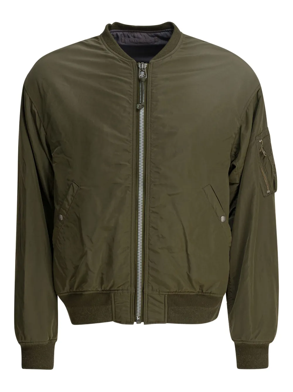 Куртка с карманом на молнии Visvim, зеленый
Куртка с карманом на молнии Visvim, зеленый