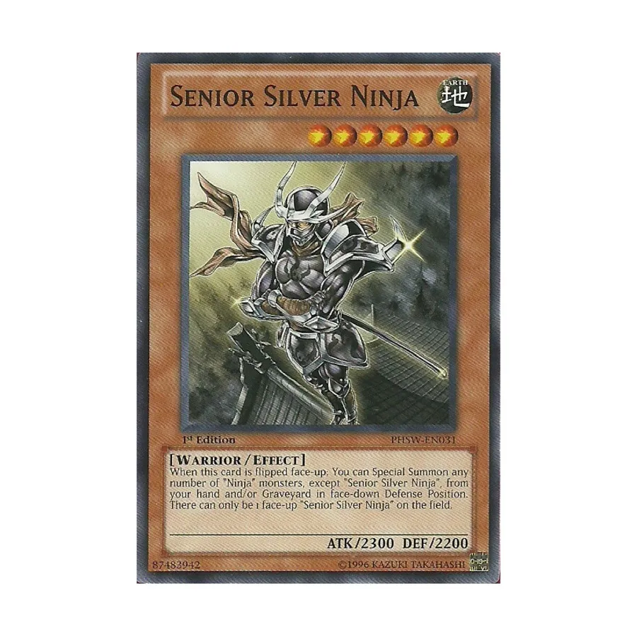 CCG Старший Серебряный Ниндзя (Обычный), Yu-Gi-Oh - Photon Shockwave - Singles