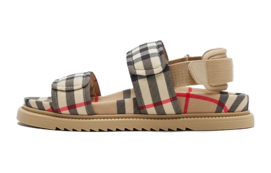 Детские сандалии на плоской подошве в винтажную клетку Burberry, коричневый
Детские сандалии на плоской подошве в винтажную клетку Burberry, коричневый