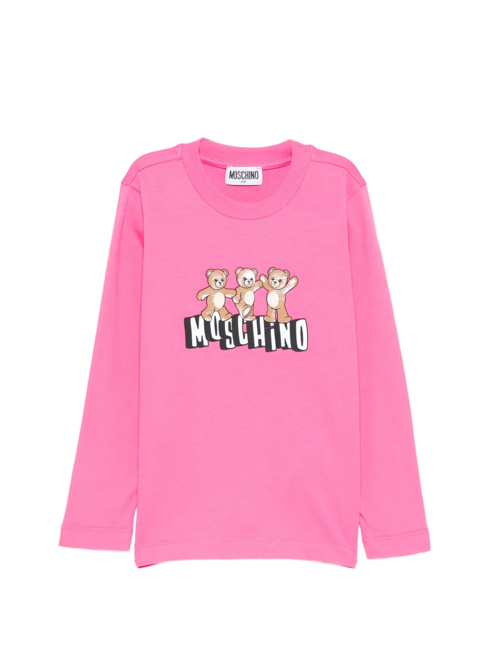 Футболка с логотипом Teddy Moschino Kids, розовый
Футболка с логотипом Teddy Moschino Kids, розовый