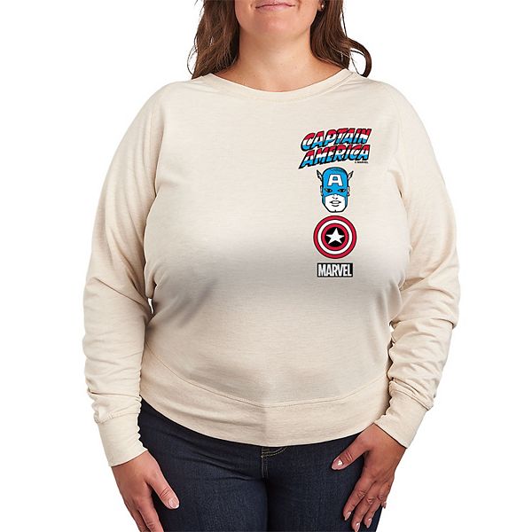 Футболка с длинным рукавом Captain America Icons French Terry plus size Marvel
Футболка с длинным рукавом Captain America Icons French Terry plus size Marvel
