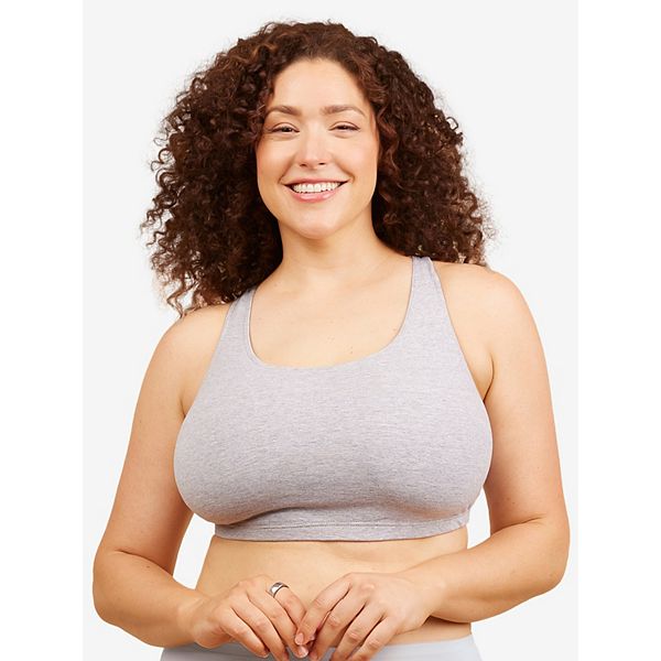 Спортивный бюстгальтер Serena - бесшовный, из хлопка, с перекрещенными лямками Leading Lady, Heather Grey
Спортивный бюстгальтер Serena - бесшовный, из хлопка, с перекрещенными лямками Leading Lady, Heather Grey