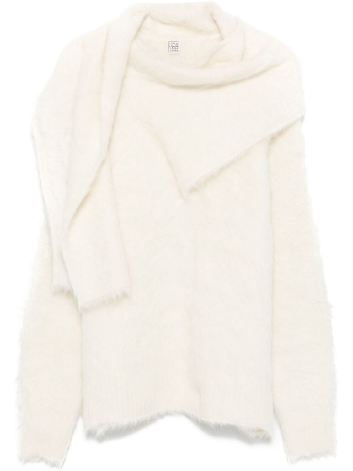 Свитер с драпировкой TOTEME, нейтральный цвет
Свитер с драпировкой TOTEME, нейтральный цвет