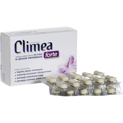 Climea Forte Добавка 30 таблеток, Aflofarm
Climea Forte Добавка 30 таблеток, Aflofarm