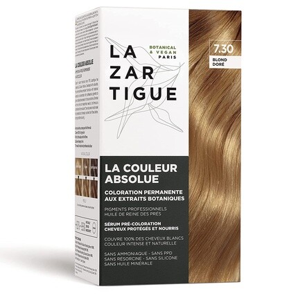 Стойкая краска для волос Lazartigue Il Colore Assoluto 7.30 Золотистый Блондин, Jf Lazartigue
Стойкая краска для волос Lazartigue Il Colore Assoluto 7.30 Золотистый Блондин, Jf Lazartigue