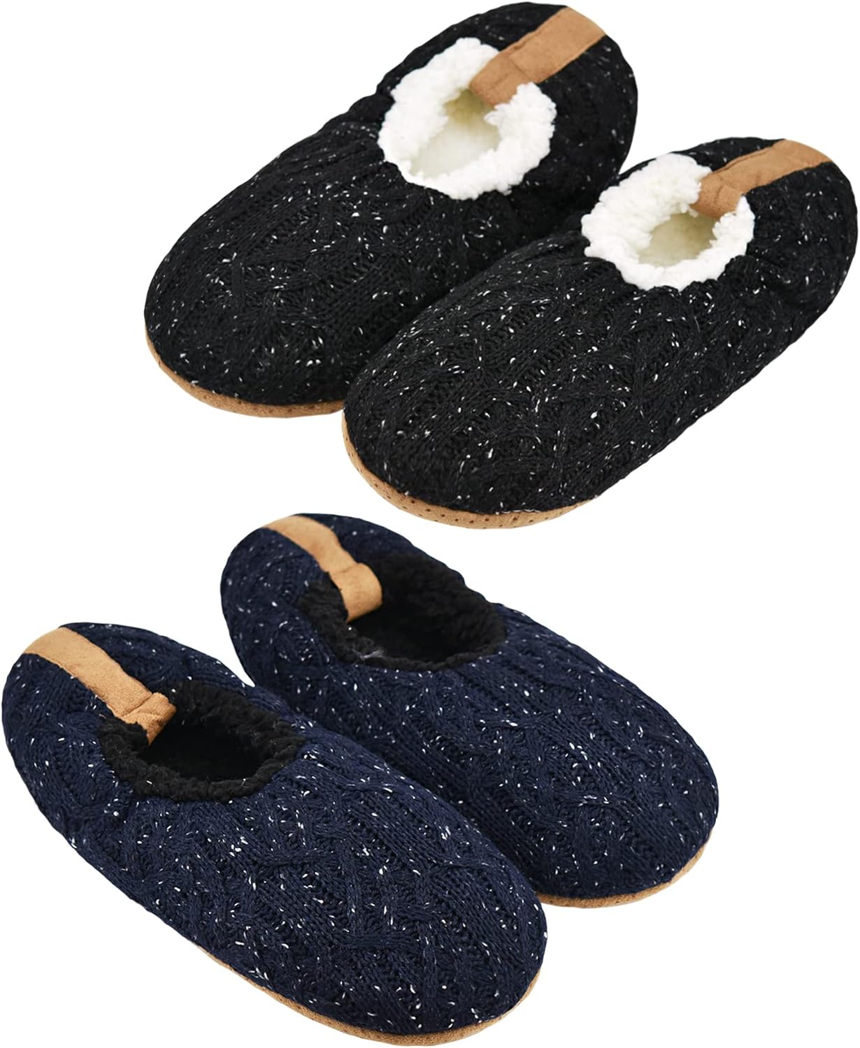 Мужские носки-тапочки DICUIRD с нескользящей подошвой, теплые домашние носки с захватами для мужчин, пушистые вязаные тапочки, черный/синий/темно-синий
Мужские носки-тапочки DICUIRD с нескользящей подошвой, теплые домашние носки с захватами для мужчин, пушистые вязаные тапочки, черный/синий/темно-синий