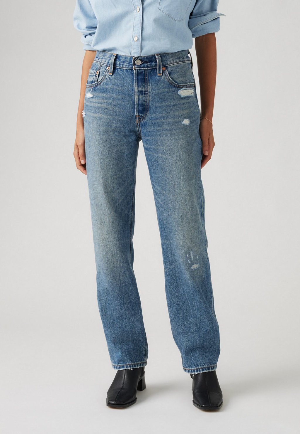 Джинсы 501 '90S Levi's, синий деним
Джинсы 501 '90S Levi's, синий деним