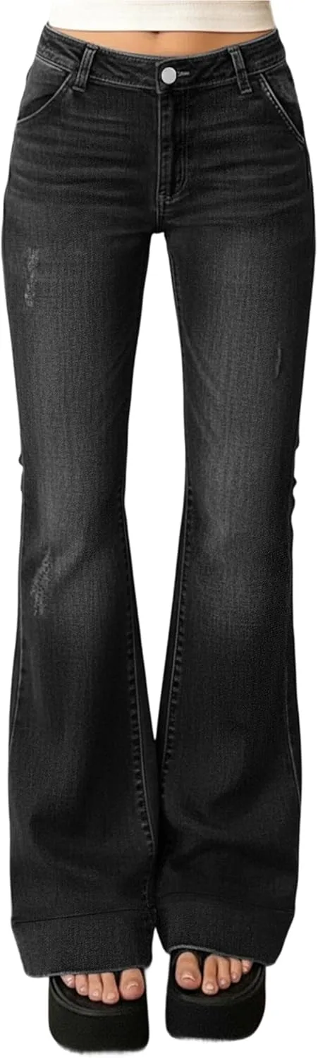 Emmiol женские джинсы с высокой талией и расклешенным низом
Emmiol женские джинсы с высокой талией и расклешенным низом