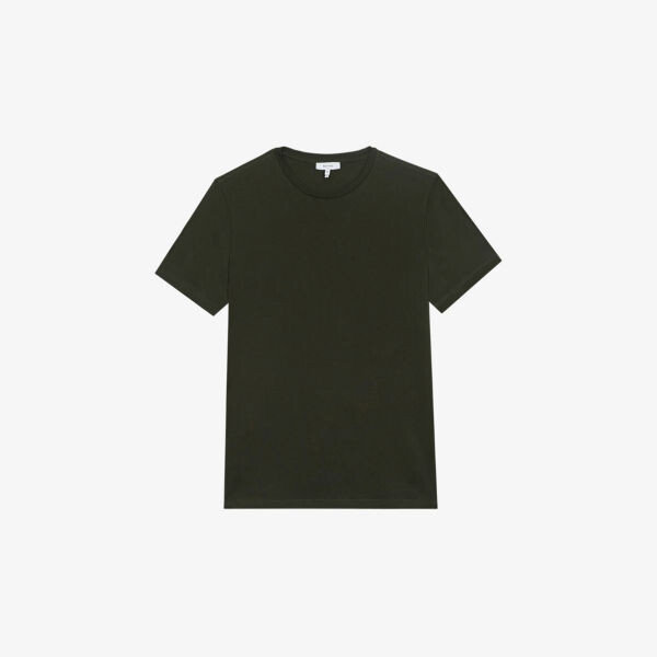 Футболка Bless из хлопкового джерси с круглым вырезом Reiss, зеленый
Футболка Bless из хлопкового джерси с круглым вырезом Reiss, зеленый