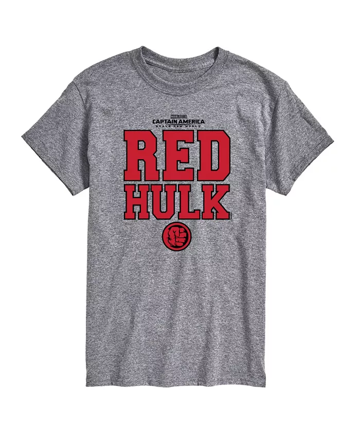 Мужская футболка с коротким рукавом Captain America Brave New World Red Hulk AIRWAVES, серый
Мужская футболка с коротким рукавом Captain America Brave New World Red Hulk AIRWAVES, серый