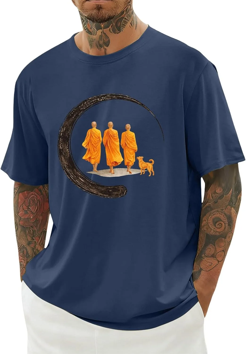 Футболка Walk for Peace для мужчин Casual с коротким рукавом Gaexia
Футболка Walk for Peace для мужчин Casual с коротким рукавом Gaexia