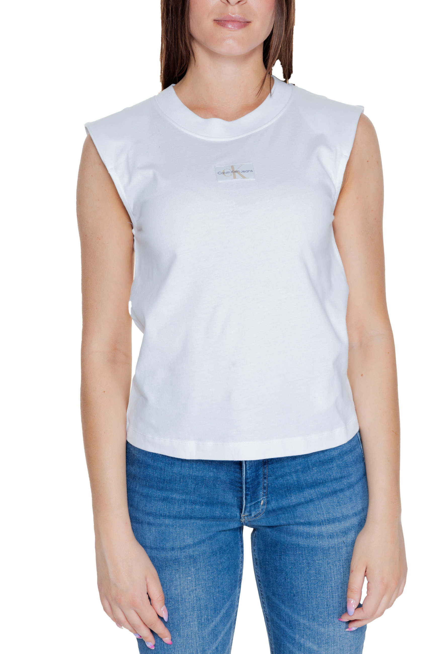 Футболка женская Calvin Klein Jeans без рукавов, белый
Футболка женская Calvin Klein Jeans без рукавов, белый