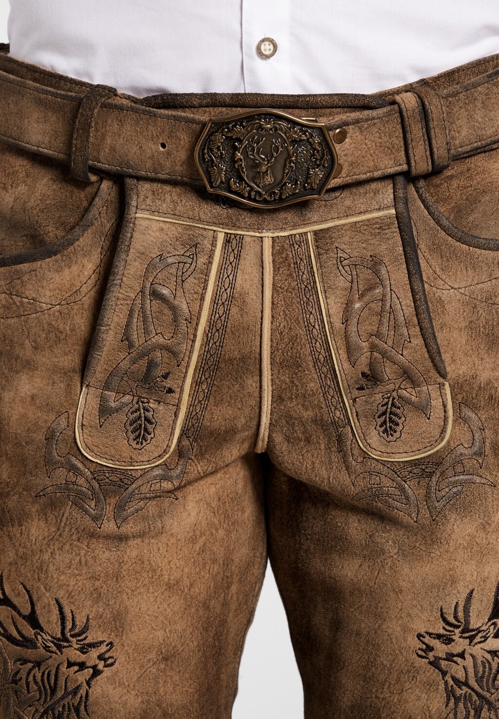 Кожаные брюки NERCEL Spieth & Wensky, бежевый
Кожаные брюки NERCEL Spieth & Wensky, бежевый