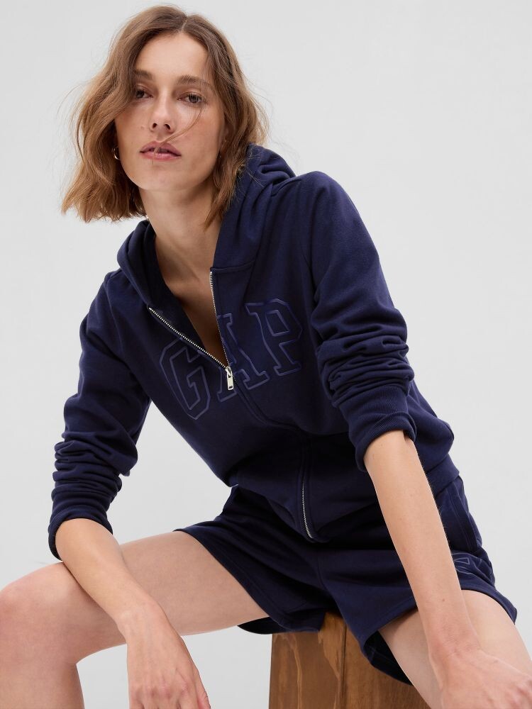 Винтажная мягкая толстовка с логотипом и молнией Gap, синий
Винтажная мягкая толстовка с логотипом и молнией Gap, синий