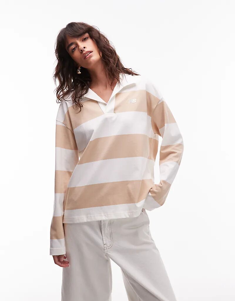 Длинный рукав New Balance Rugby для пустынной глины 
Длинный рукав New Balance Rugby для пустынной глины