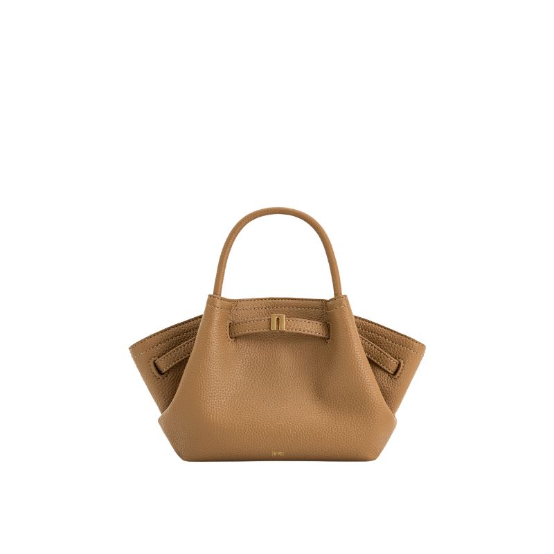 JW PEI Миниатюрная плиссированная сумка-тоут с застежкой, Latte Waxed Leather
JW PEI Миниатюрная плиссированная сумка-тоут с застежкой, Latte Waxed Leather