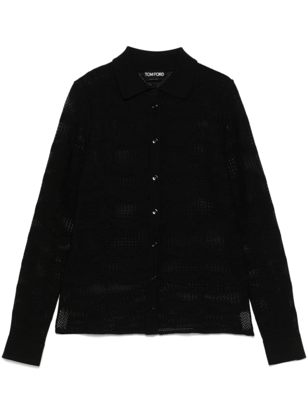 Рубашка ажурной вязки TOM FORD, черный
Рубашка ажурной вязки TOM FORD, черный