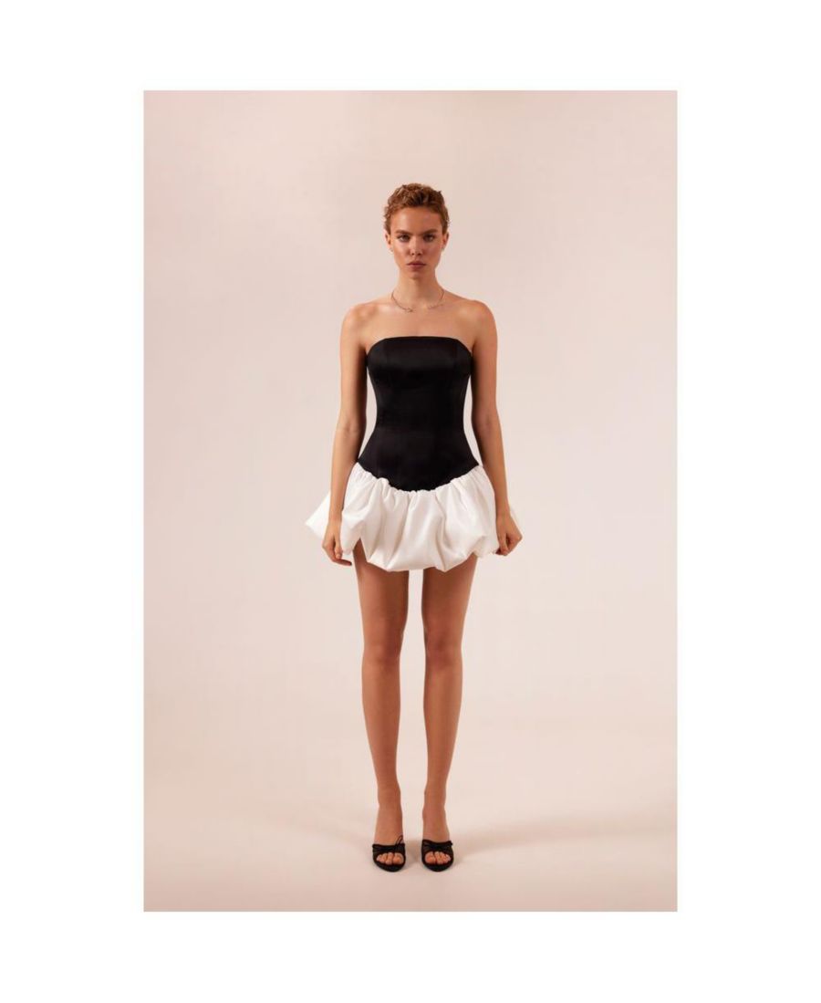 Женское мини-платье-корсет в форме лебедя Milla, Black
Женское мини-платье-корсет в форме лебедя Milla, Black