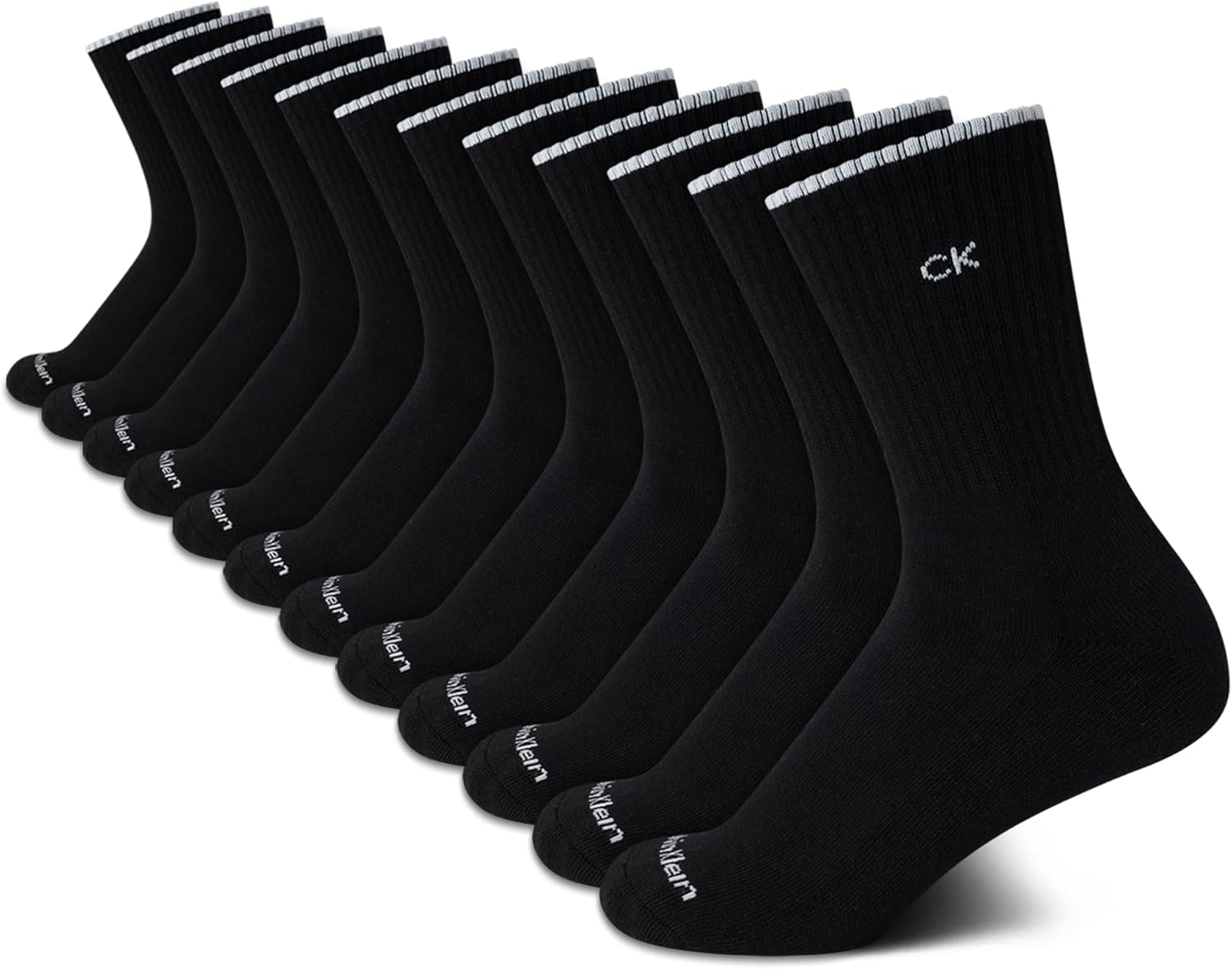 Женские носки Calvin Klein - спортивные носки с мягкой подошвой (12 шт.), Pure Black
Женские носки Calvin Klein - спортивные носки с мягкой подошвой (12 шт.), Pure Black