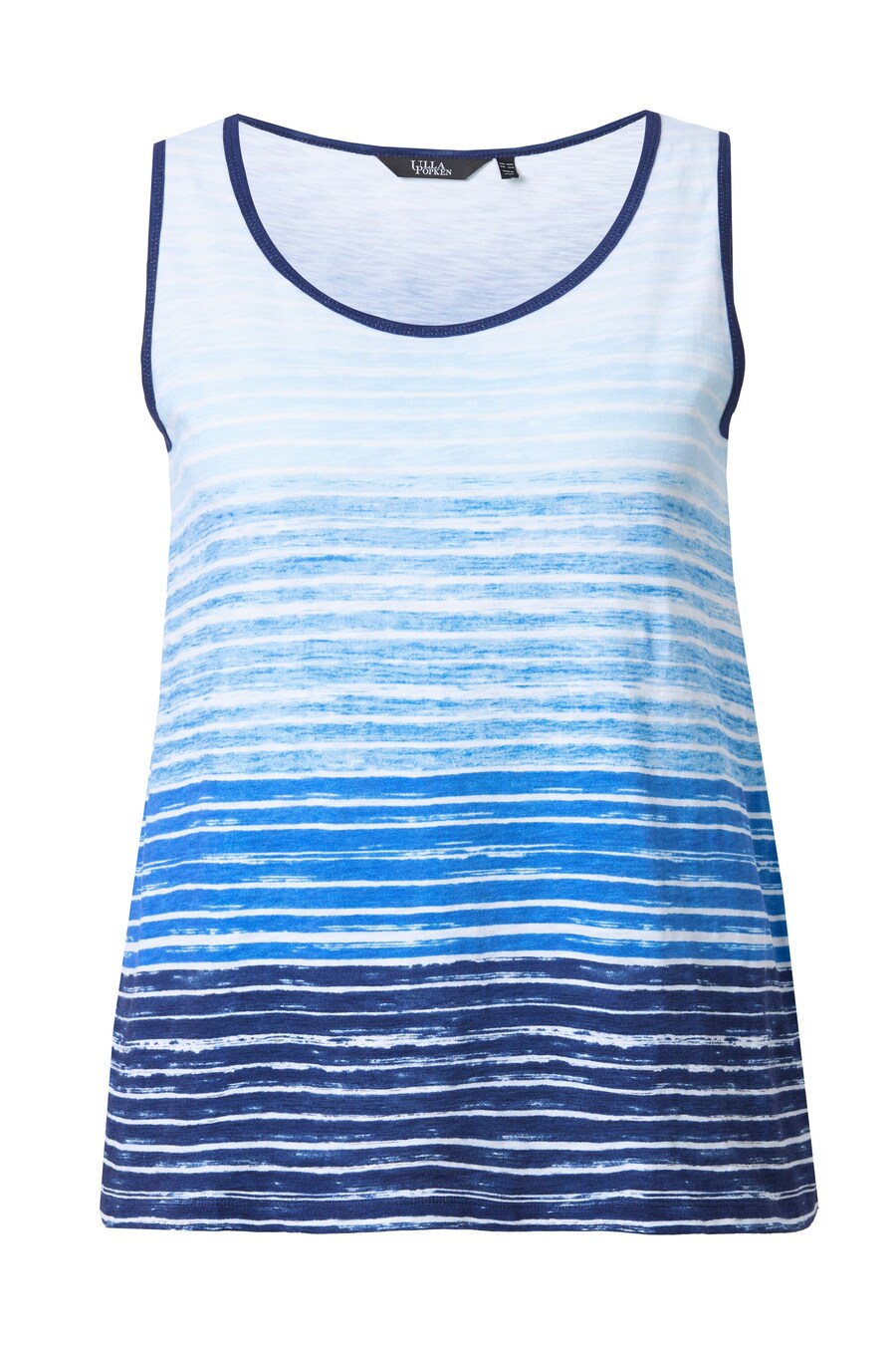 Топ Ulla Popken, Ultramarine Blue/Light Blue
Топ Ulla Popken, Ultramarine Blue/Light Blue