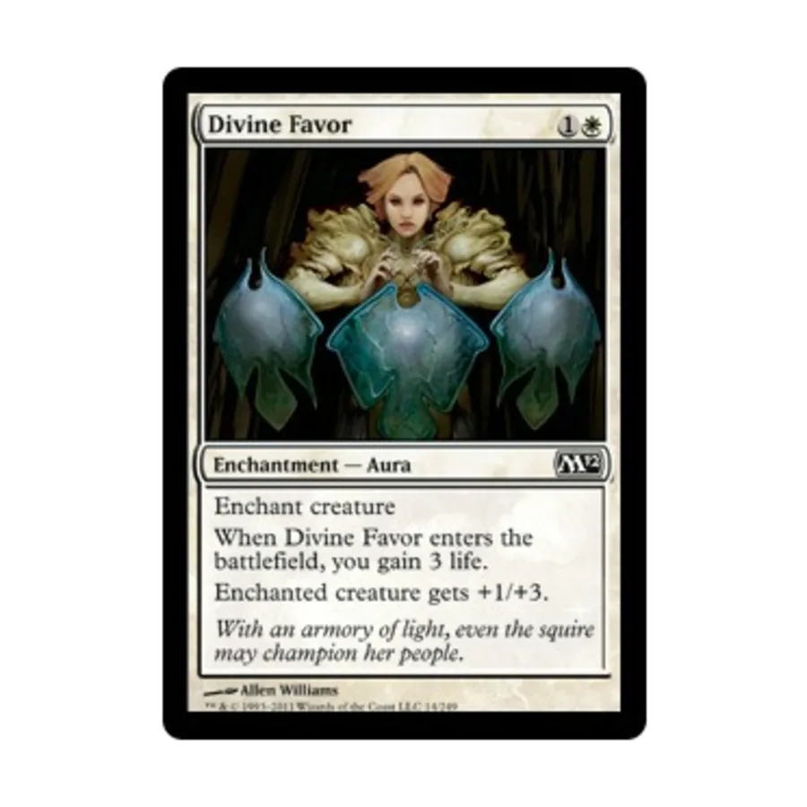 CCG Божественная милость (С) (Фольга), MTG - Magic 2012
CCG Божественная милость (С) (Фольга), MTG - Magic 2012