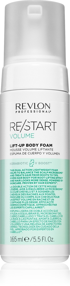 Мусс Re/Start Volume для увеличения объема волос Revlon Professional, 165 мл
Мусс Re/Start Volume для увеличения объема волос Revlon Professional, 165 мл