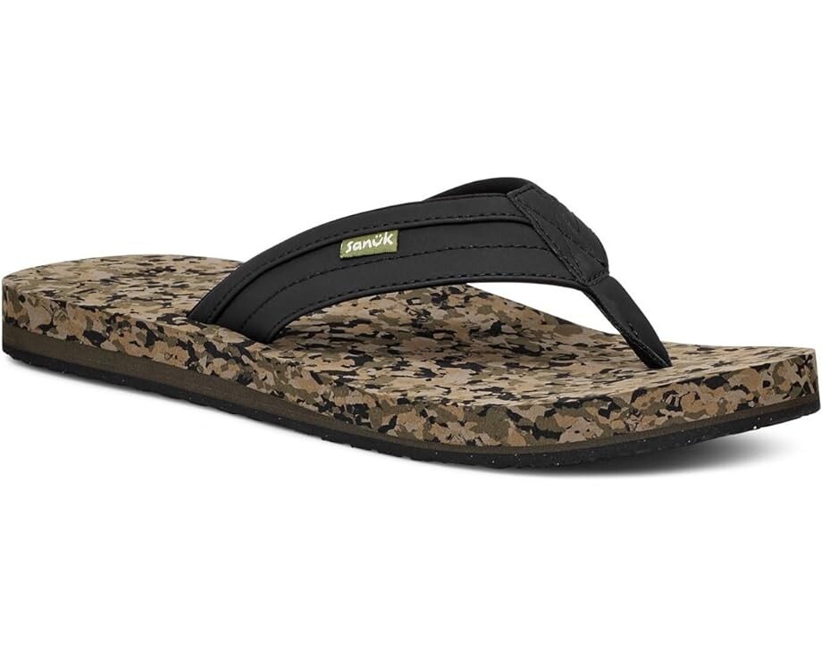 Сандалии Sanuk Ziggy Soft Top, цвет Black Multi 
Сандалии Sanuk Ziggy Soft Top, цвет Black Multi