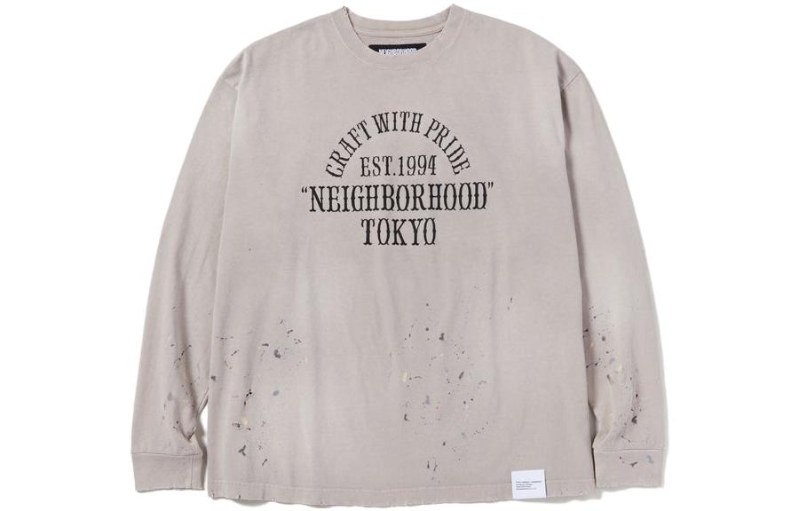 Поврежденный потертый свитшот NEIGHBORHOOD, серый
Поврежденный потертый свитшот NEIGHBORHOOD, серый