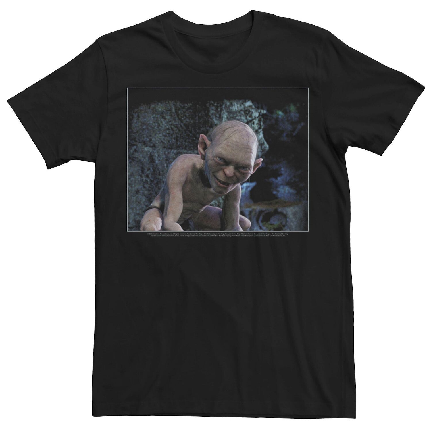 Мужская футболка The Lord Of The Rings Gollum Dark Portrait Licensed Character 
Мужская футболка The Lord Of The Rings Gollum Dark Portrait Licensed Character