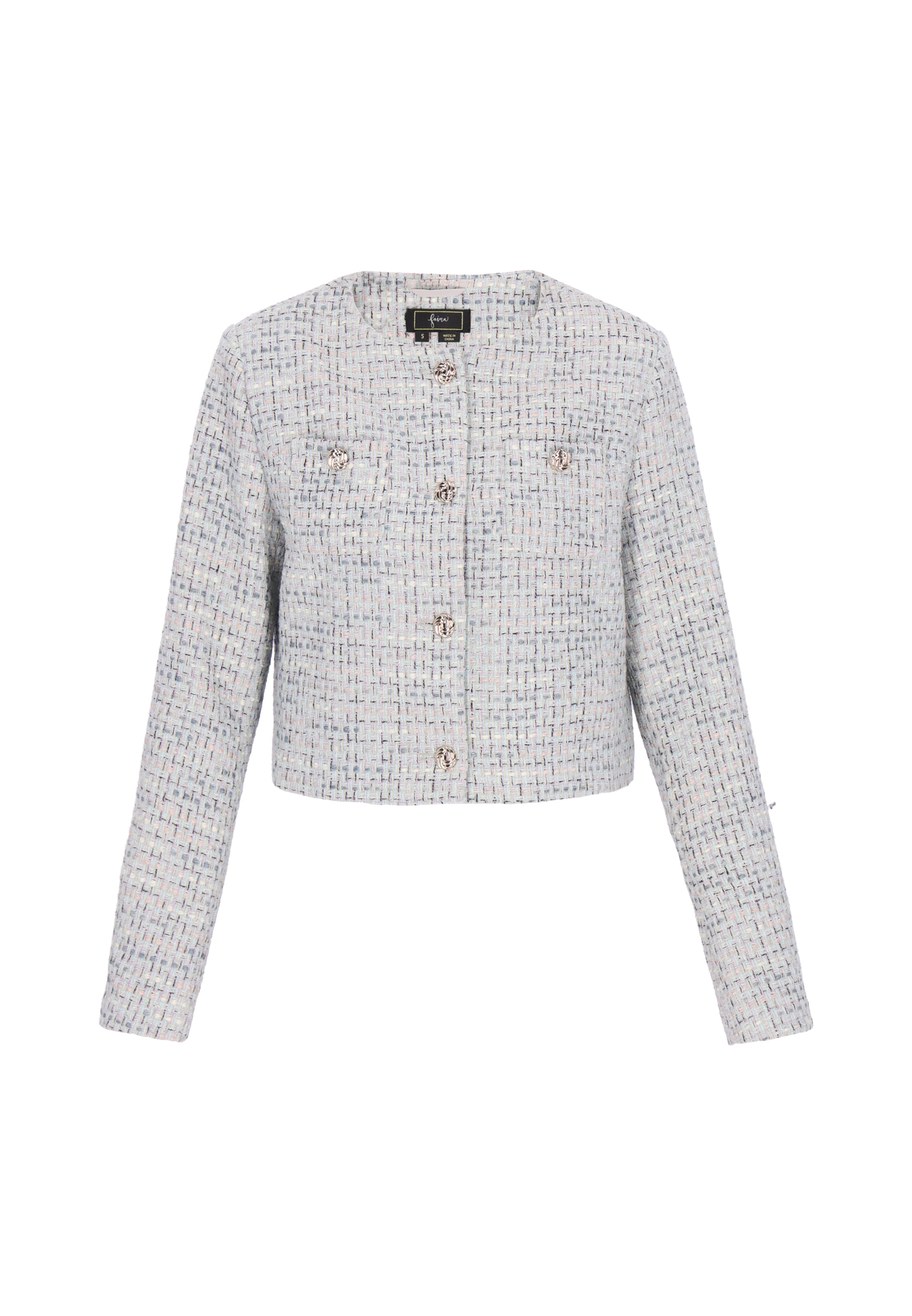 Faina Блейзер в цвете Marine Blue, Light Blue
Faina Блейзер в цвете Marine Blue, Light Blue