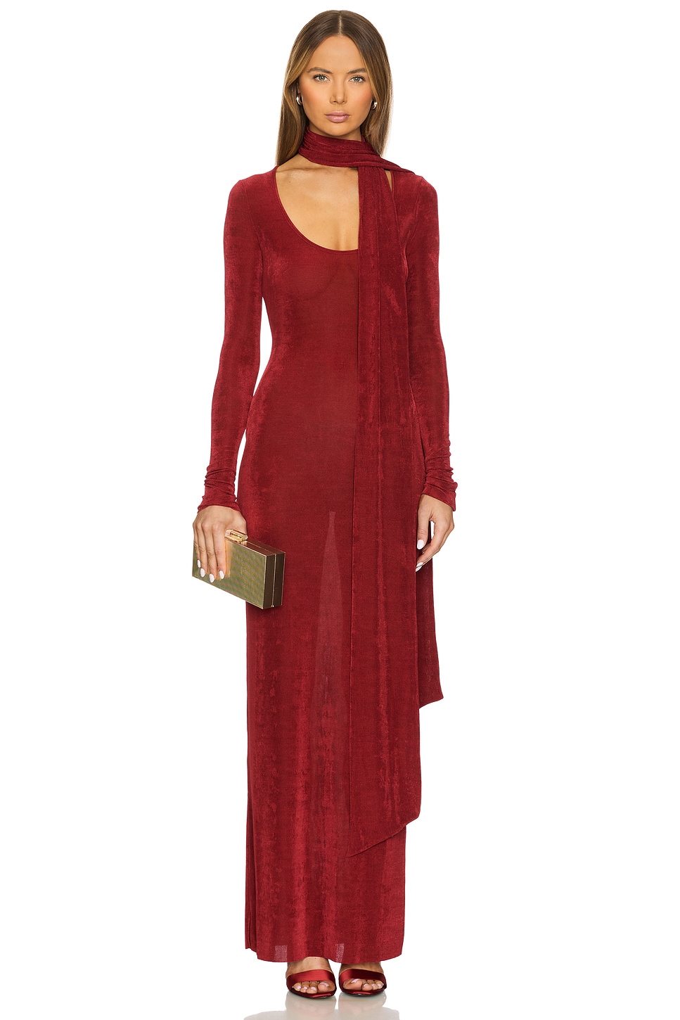 Платье макси рашель Ser.O.Ya, красный
Платье макси рашель Ser.O.Ya, красный