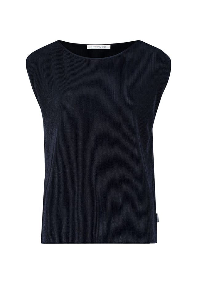 Блузка сверху со складками Betty & Co, синий
Блузка сверху со складками Betty & Co, синий