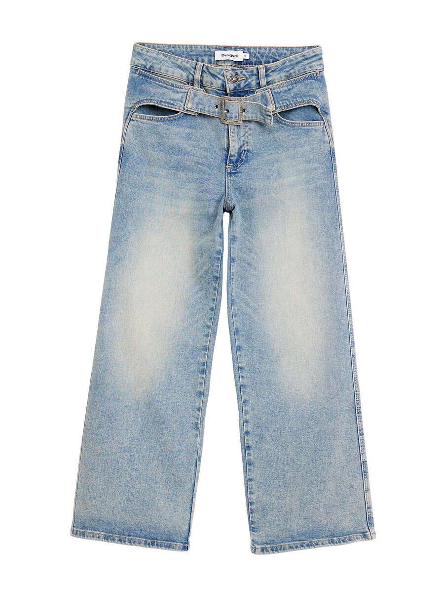 Джинсы с широкими штанинами Desigual, светло-синий
Джинсы с широкими штанинами Desigual, светло-синий