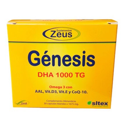 Zeus Genesis Dha Tg 1000 30 капсул
Zeus Genesis Dha Tg 1000 30 капсул