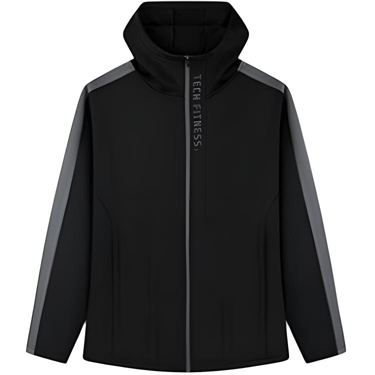 361° Куртка мужская Super Black/Gravel Gray с капюшоном утепленная
361° Куртка мужская Super Black/Gravel Gray с капюшоном утепленная