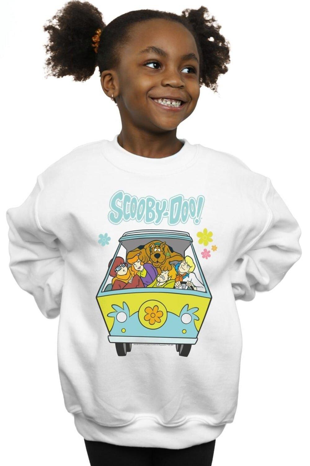 Толстовка Mystery Machine Group Scooby Doo, белый 
Толстовка Mystery Machine Group Scooby Doo, белый