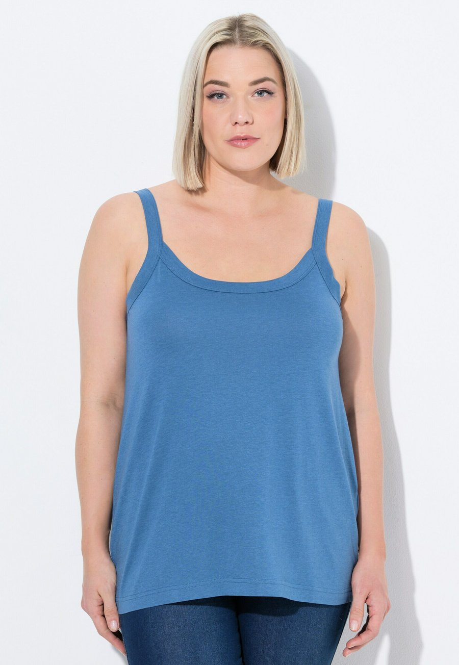 Топ Ulla Popken Top, Denim Blue/Blue
Топ Ulla Popken Top, Denim Blue/Blue