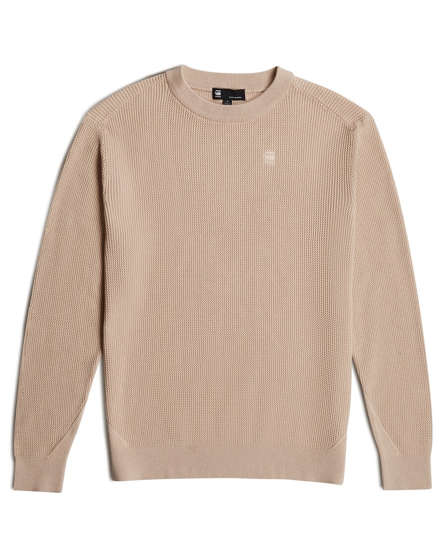 Свитер G-STAR Serrated, бежевый
Свитер G-STAR Serrated, бежевый