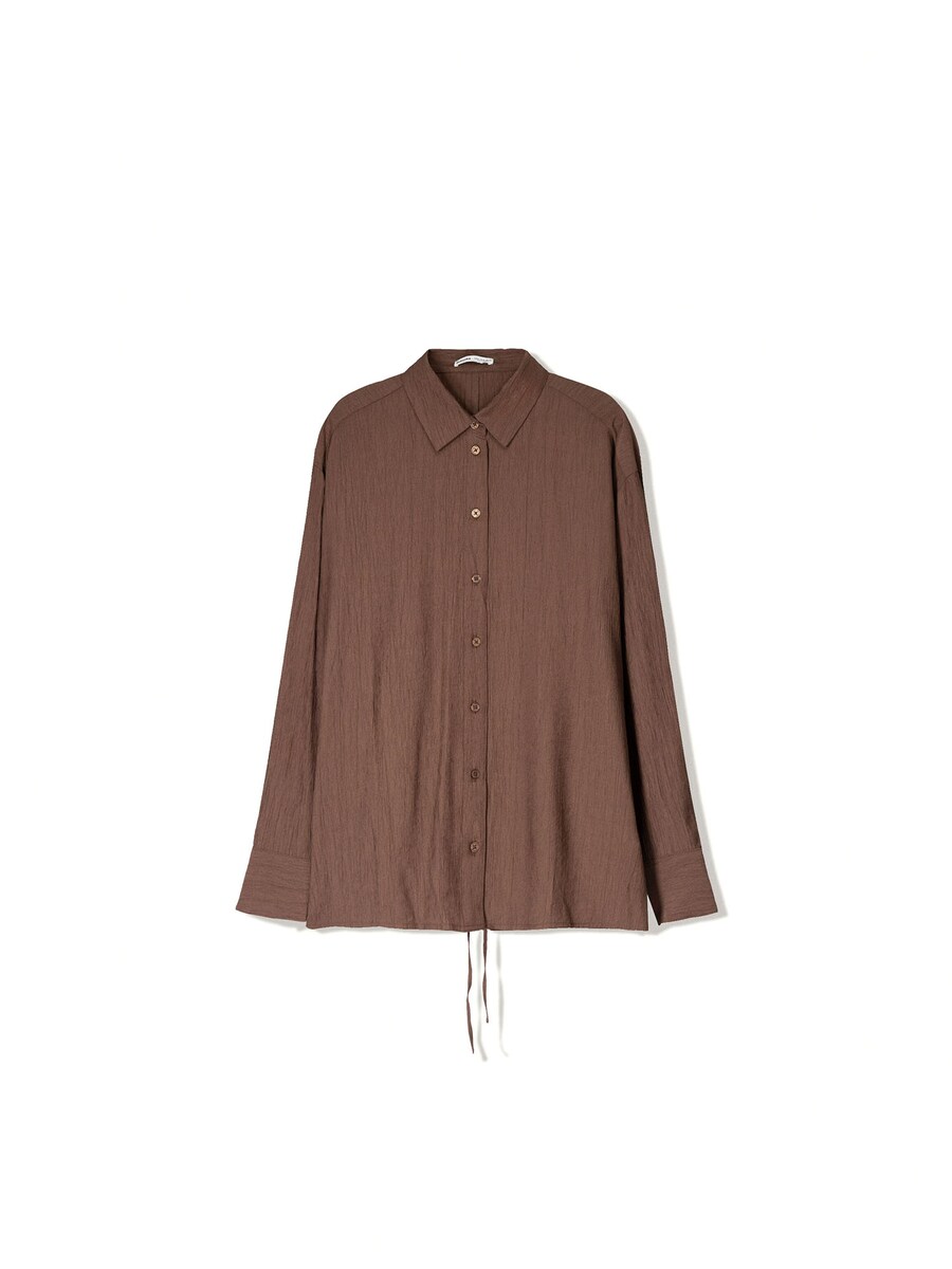 Блуза Bershka, коричневый
Блуза Bershka, коричневый