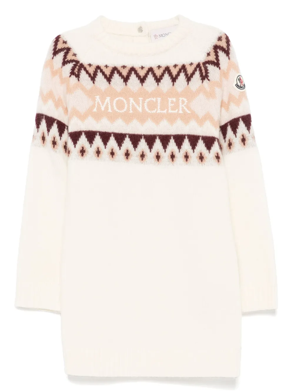 Шерстяное платье Moncler Enfant, нейтральный
Шерстяное платье Moncler Enfant, нейтральный