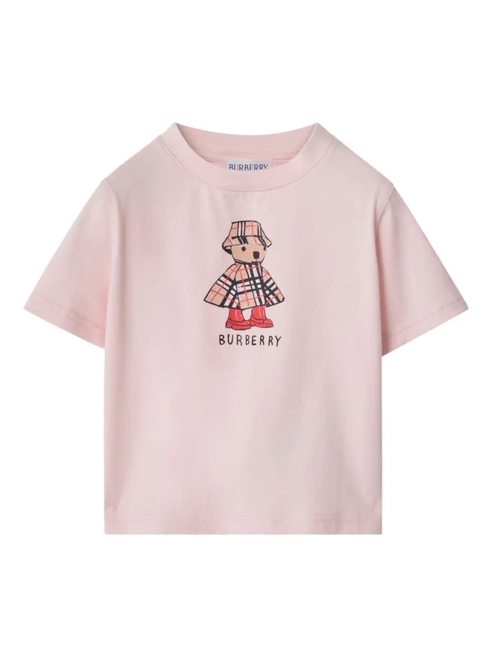 Футболка с логотипом Burberry Kids, розовый
Футболка с логотипом Burberry Kids, розовый