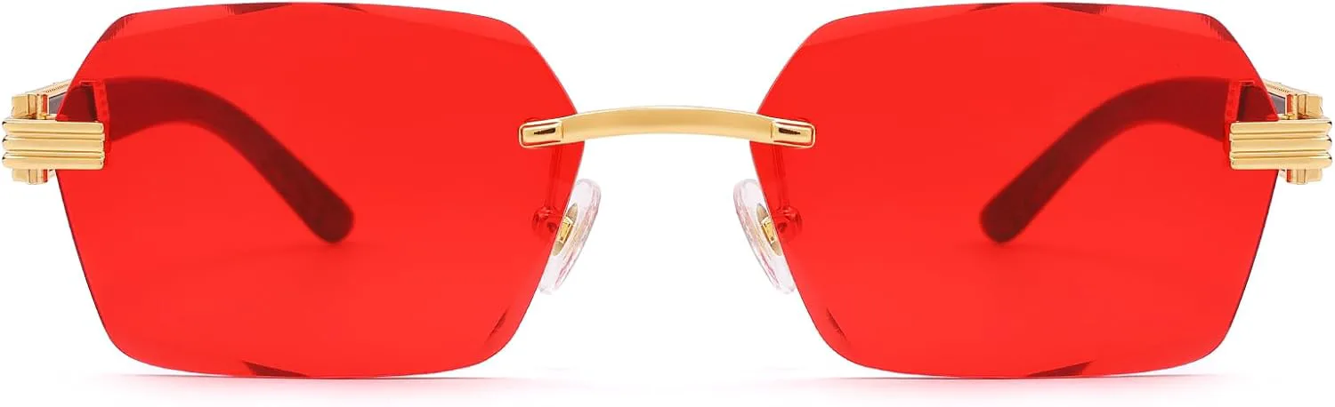 Солнцезащитные очки Pro Acme без оправы, прямоугольной формы, для мужчин и женщин, шестиугольные солнцезащитные очки, безрамочные очки в стиле Y2K, C12 Red
Солнцезащитные очки Pro Acme без оправы, прямоугольной формы, для мужчин и женщин, шестиугольные солнцезащитные очки, безрамочные очки в стиле Y2K, C12 Red